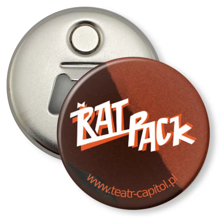 przypinka otwieracz-magnes RatPack