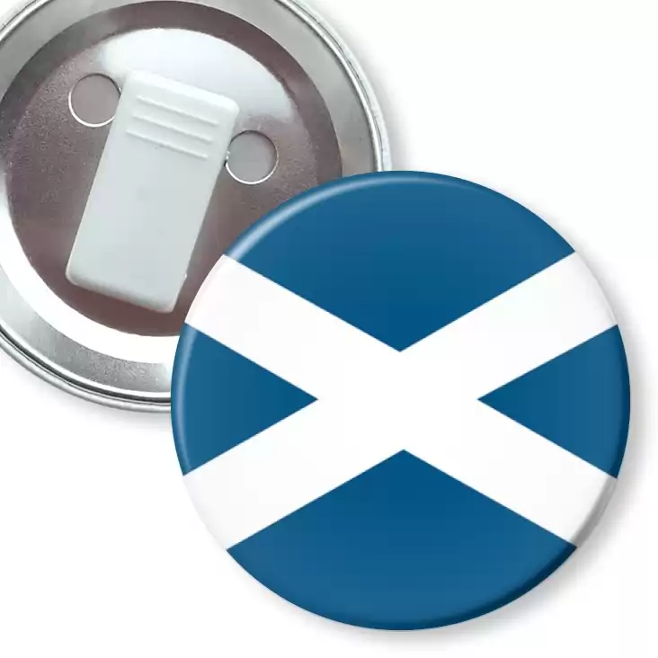 przypinka z żabką Flaga Szkocja